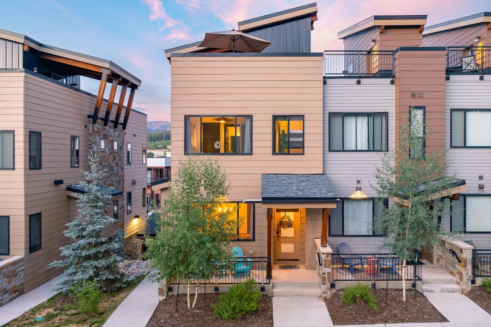 New Luxury Villa #282 With Rooftop Hot Tub & Great Views - 500 Dollars Of Free Activities & Equipment Rentals Daily Winter Park Exterior photo